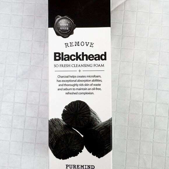Pure Mind Remove Blackhead So Fresh Cleansing Foam (100 ml) Made in Korea - Picture 2 of 13